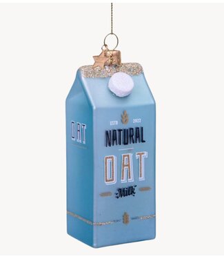 Vondels Ornament glass oat milk H11cm