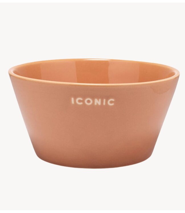 Vondels Kom Bowl ceramic ICONIC terracotta H7cm terracotta