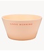 Vondels Kom Ceramic bowl GOOD MORNING camel H7cm camel