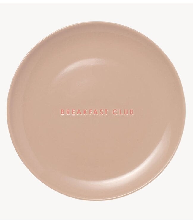 Vondels Bord Breakfast plate ceramic BREAKFAST CLUB beige ø22cm beige