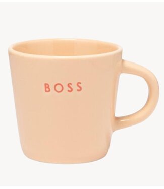 Vondels Mok Ceramic espresso cup BOSS camel 80ml camel