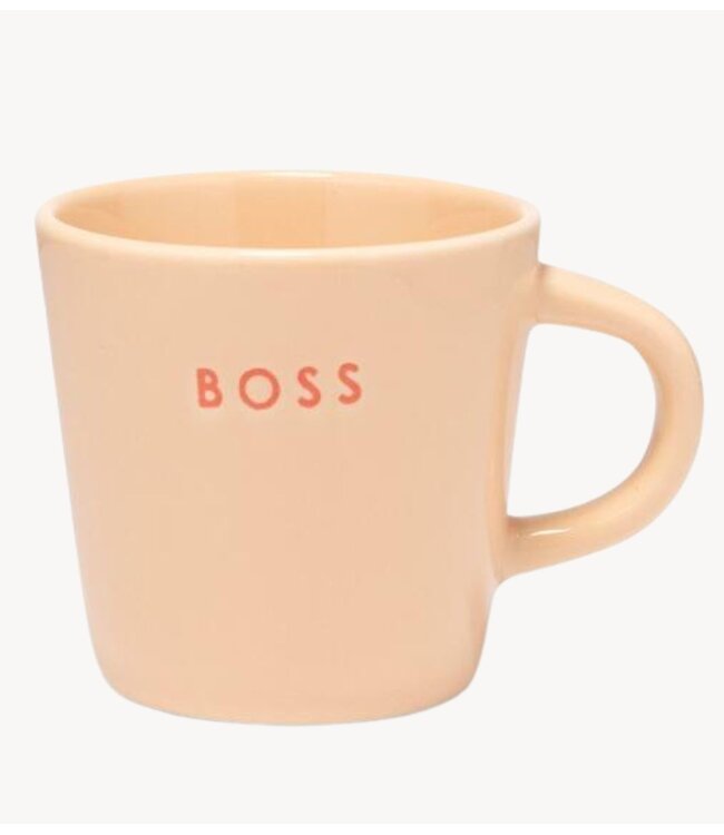 Vondels Mok Ceramic espresso cup BOSS camel 80ml camel