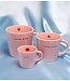 Vondels Mok Espresso cup ceramic SEXY pink 80ml pink