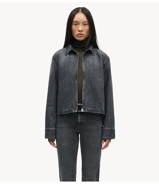 Samsøe Samsøe Jas SANARINNA ZIP JACKET 15590 Grey Cloud