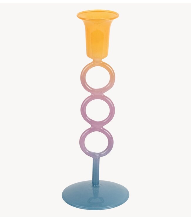 Kklup Home Selection Kaarsenhouder Candle Holder Anillo Vivo Medium Mango Yellow