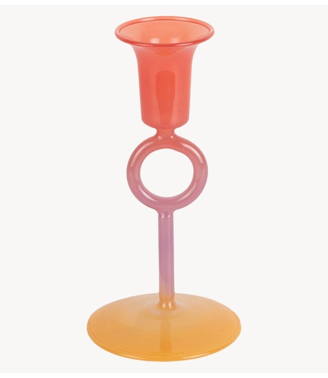 Kklup Home Selection Kaarsenhouder Candle Holder Anillo Vivo Small Bright red