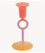 Kklup Home Selection Kaarsenhouder Candle Holder Anillo Vivo Small Bright red