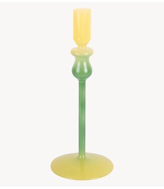 Kaarsenhouder Candle Holder Duo Colores Medium Retro green