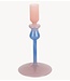 Kaarsenhouder Candle Holder Duo Colores Small soft pink