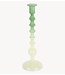 Kklup Home Selection Kaarsenhouder Candle Holder Grato Mecer Large Retro Green