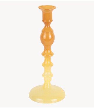 Kaarsenhouder Candle Holder Grato Mecer Medium Ochre yellow