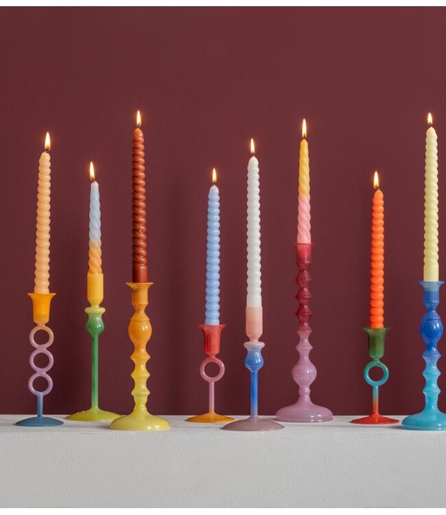 Kklup Home Selection Kaarsenhouder Candle Holder Grato Mecer Medium Ochre yellow