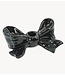 Kklup Home Selection Kaarsenhouder Candle Holder- Bow- Ceramic- Black- 18x9x7 cm
