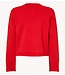 Y.A.S Top YASELENA LS KNIT CARDIGAN S.. fiery red