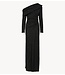 Y.A.S Jurk YASYEN LS OFF SHOULDER LONG DRESS S. Black