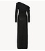 Y.A.S Jurk YASYEN LS OFF SHOULDER LONG DRESS S. Black