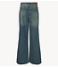 Y.A.S Jeans YASSIVA HMW WIDE JEANS S.  Medium Blue Denim Brown Wash