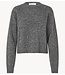 Samsøe Samsøe Trui SALOIS SWEATER 15724 Dark Grey Mel.