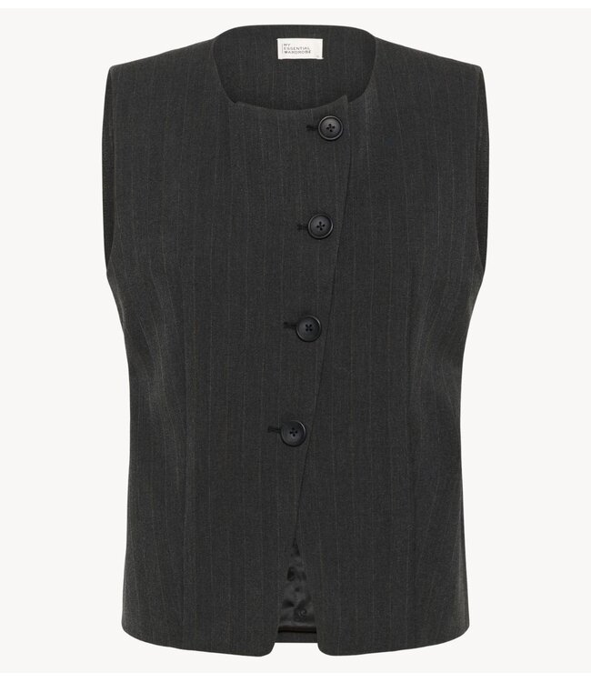 My Essential Wardrobe Vest MWLuna Vest Asphalt