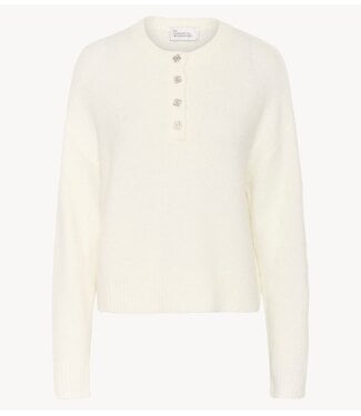 My Essential Wardrobe Trui MWEllie Knit Pullover Snow White