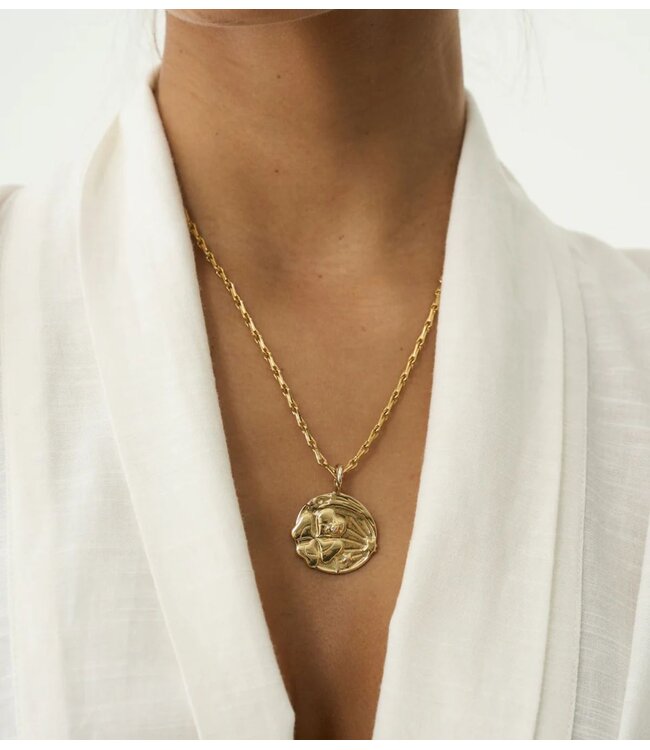 Anna+Nina Bedel Memorable Luck Charm gold plated