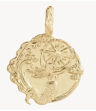 Anna+Nina Bedel Memorable Adventure Charm gold plated