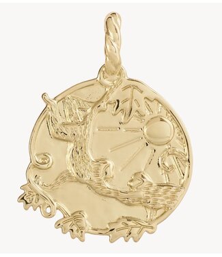 Anna+Nina Bedel Memorable Friendship Charm gold plated