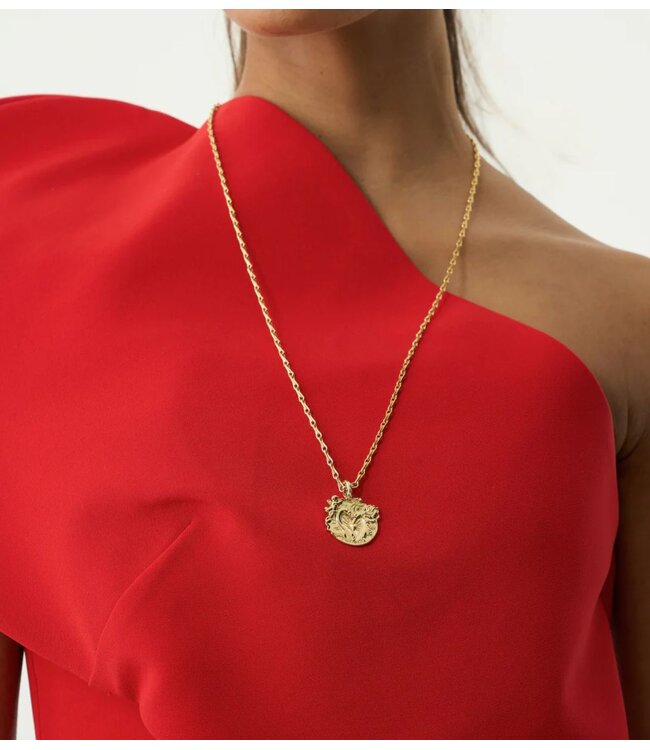 Anna+Nina Bedel Memorable Love Charm gold plated