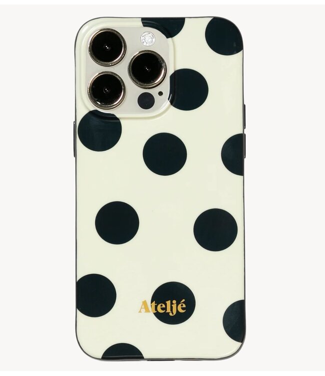 Ateljé Telefoonhoesje IVORY POLKA DOT case