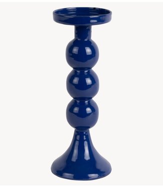 Kklup Home Selection Kaarsenhouder Candle Holder Funky Large cobalt blue