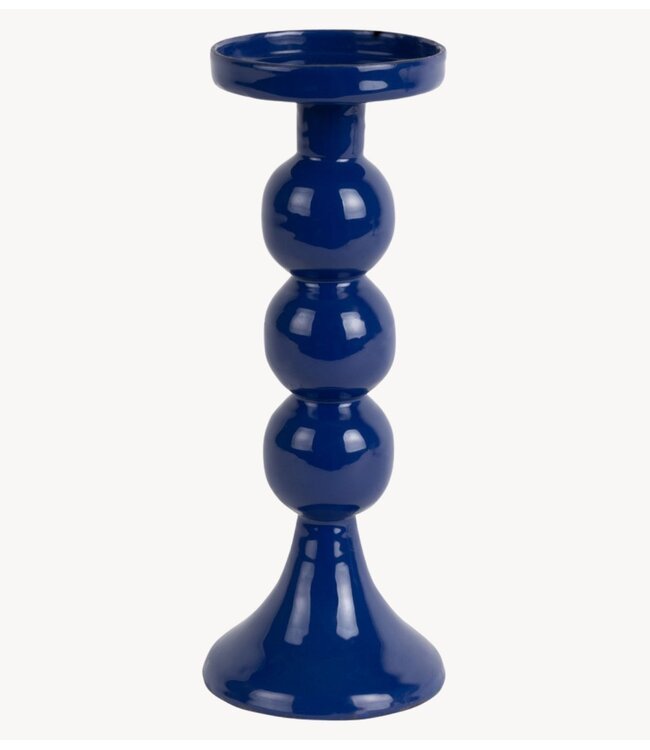 Kklup Home Selection Kaarsenhouder Candle Holder Funky Large cobalt blue