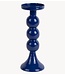 Kklup Home Selection Kaarsenhouder Candle Holder Funky Large cobalt blue