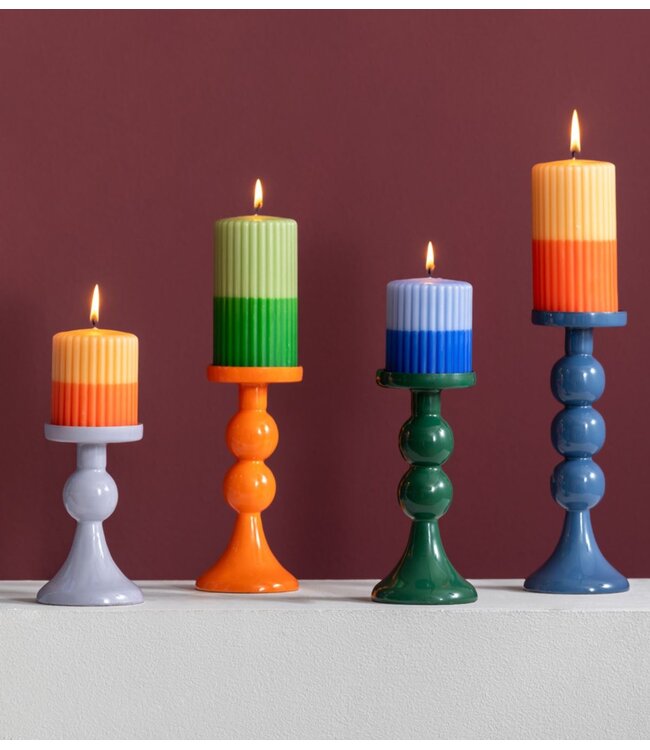 Kklup Home Selection Kaarsenhouder Candle Holder Funky Medium retro green