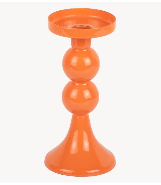 Kklup Home Selection Kaarsenhouder Candle Holder Funky Medium bright orange