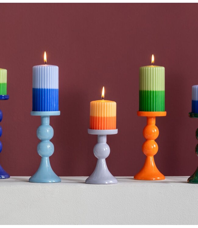 Kklup Home Selection Kaarsenhouder Candle Holder Funky Small asft purple