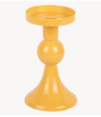 Kklup Home Selection Kaarsenhouder Candle Holder Funky Small bright yellow