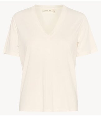 Inwear T-shirt V-neck LilianaIW Base V-Neck Whisper White