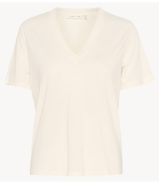 Inwear T-shirt V-neck LilianaIW Base V-Neck Whisper White