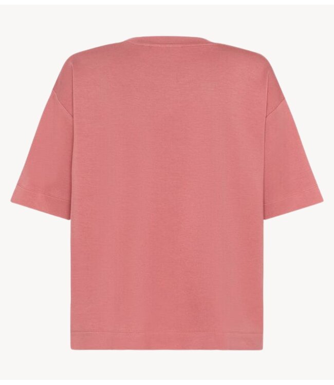 Inwear T-shirt PannieIW Oversize Tshirt WITHERED ROSE - Red