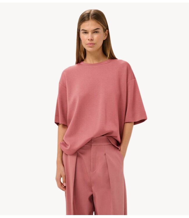 Inwear T-shirt PannieIW Oversize Tshirt WITHERED ROSE - Red