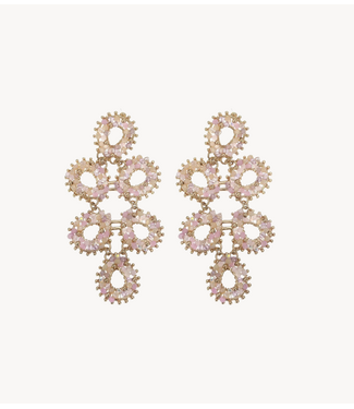Oorbellen joy pink