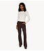 Studio Anneloes Broek Flair bonded espresso