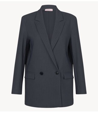 Studio Anneloes Blazer Dokus bnd pinstripe blazer antraciet / dark blue