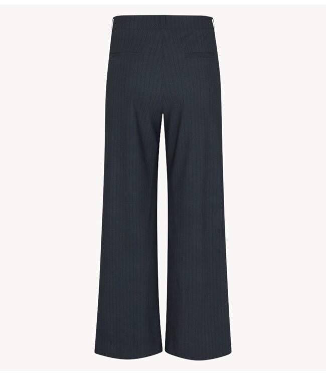 Studio Anneloes Broek Lexie bnd pinstripe trousers antraciet / dark blue