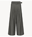 My Essential Wardrobe Broek 23 THE PINSTRIPED HIGH PANT grey melange