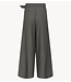 My Essential Wardrobe Broek 23 THE PINSTRIPED HIGH PANT grey melange