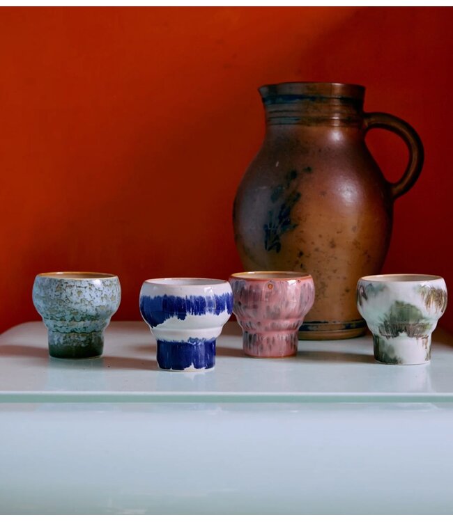 HKLIVING Mok 70s ceramics: lungo mug verdigris