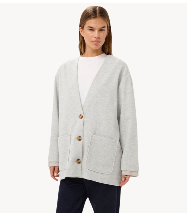 Inwear Vest TWIGGYIW CARDIGAN New Light Grey Melange