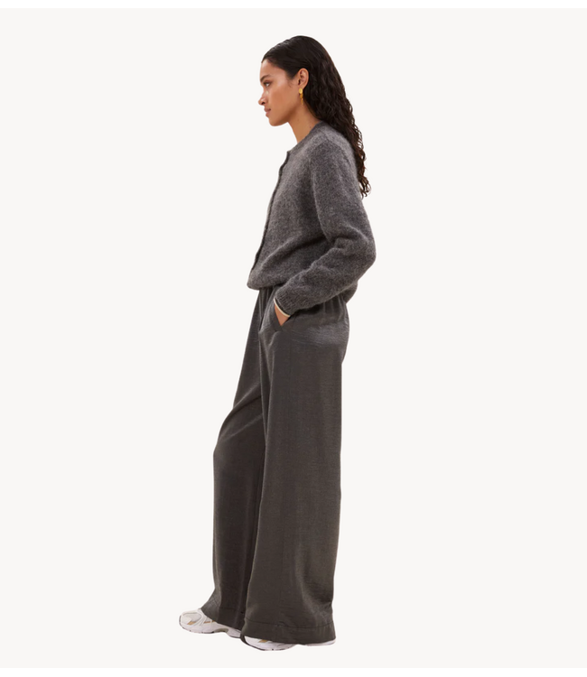 BY-BAR Broek benji metallic pants metallic silver