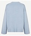 Samsøe Samsøe Trui SAKEIKU SWEATER CASHMERE BLUE